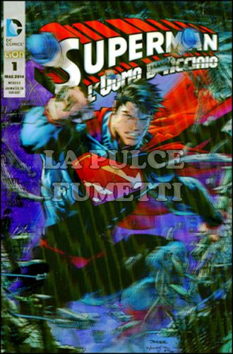 SUPERMAN L'UOMO D'ACCIAIO COFANETTO NEW 52 #     1 - ANIMATED 3D VARIANT - JUMBO